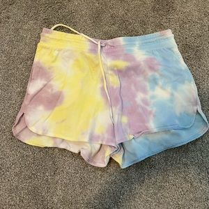 Tie Dye Sweat Shorts